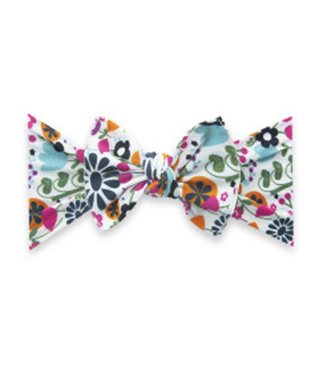 Baby Bling Baby Bling Printed Knot Headband Floral