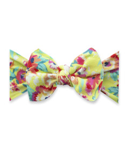 Baby Bling Baby Bling Printed Knot Headband Floral