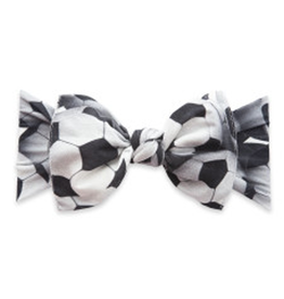 Baby Bling Baby Bling Printed Knot Headband Black