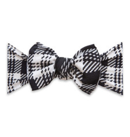 Baby Bling Baby Bling Printed Knot Headband Black