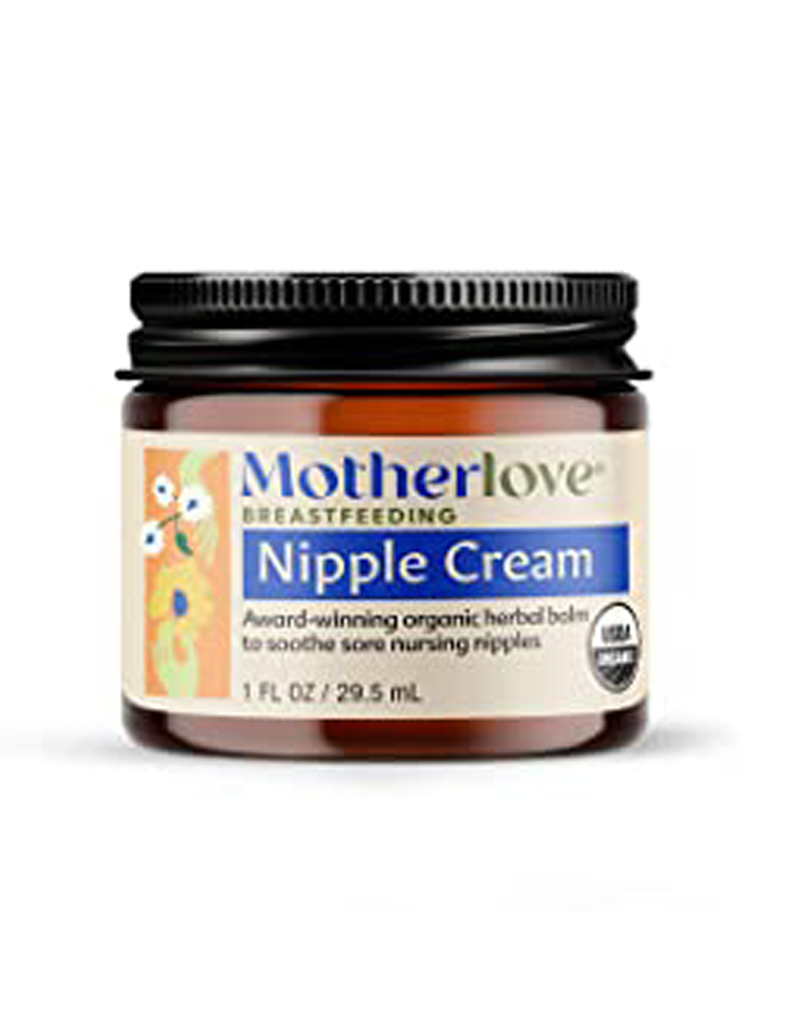 Motherlove Organic Lanolin-Free Nipple Cream, Breastfeeding