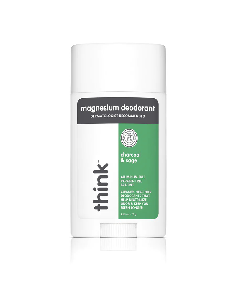 ligning morder Elemental Think Magnesium Deodorant Charcoal and Sage - The Breastfeeding Center, LLC