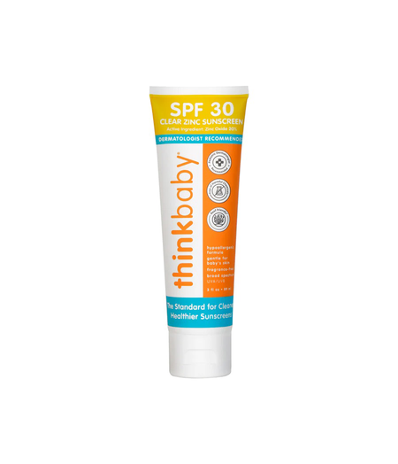 ThinkBaby ThinkBaby Clear Zinc Sunscreen SPF 30 3 oz