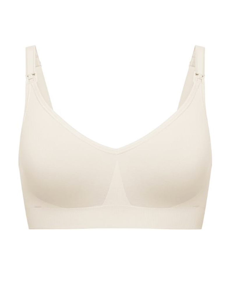 Bravado! Designs Women's Body Silk Seamless Full Cup Nursing Bra - Antique  White M