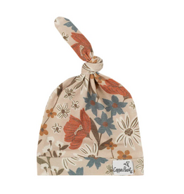 Copper Pearl Copper Pearl Top Knot Hats 0-4 Months Floral