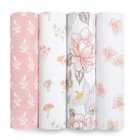 aden + anais aden + anais Organic Swaddle 4-Pack