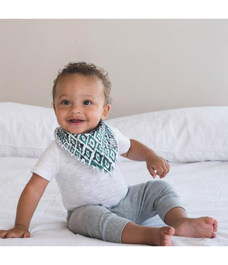 Copper Pearl Copper Pearl Bandana Bibs 4-pack