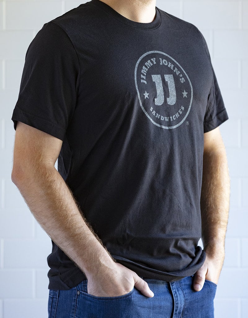 Black Logo Tee - Jimmy Clothing Store