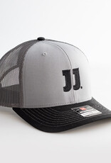 Richardson Grey Black Adjustable Hat