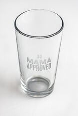 JJ Mama Approved Pint Glass