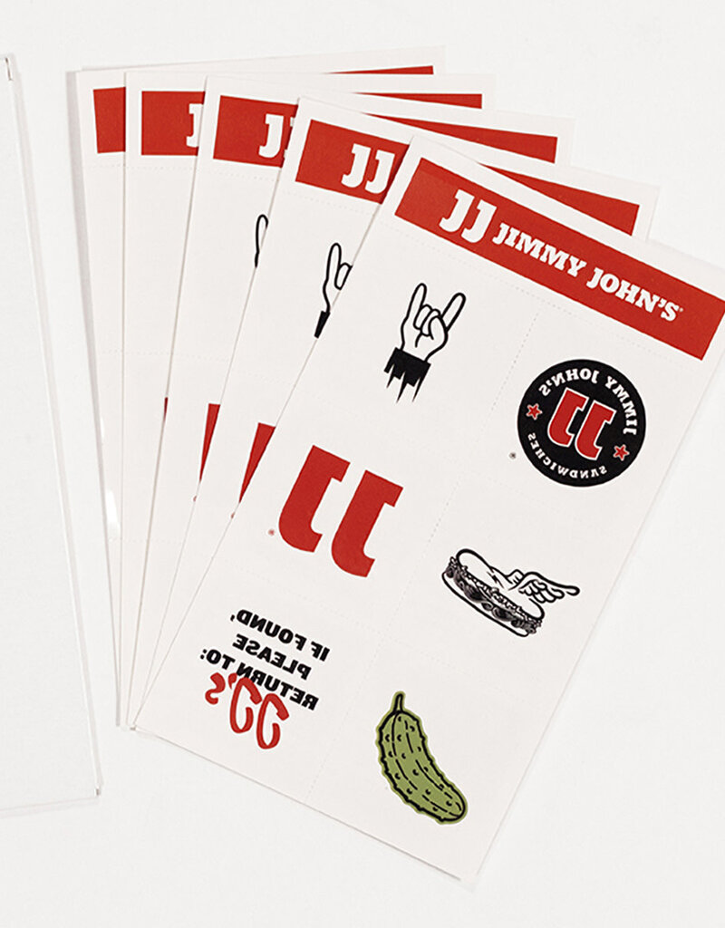 JJ TATTOO PACKS