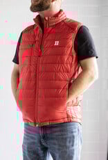 MEN'S RED PUFFER VEST