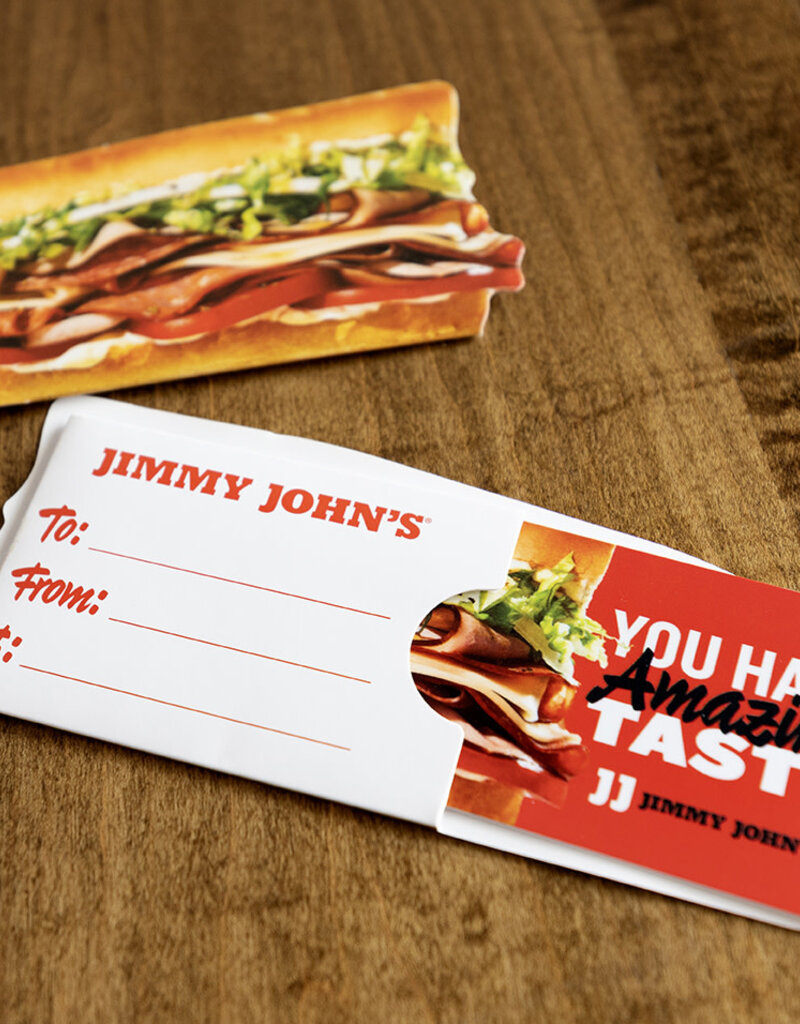 JJ $50 GIFT CARD