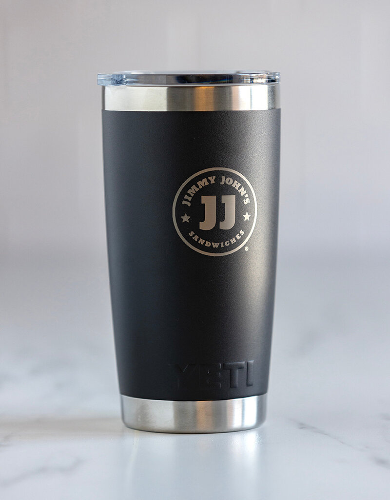 Jimmy John’s YETI Rambler® Black 20 oz Tumbler