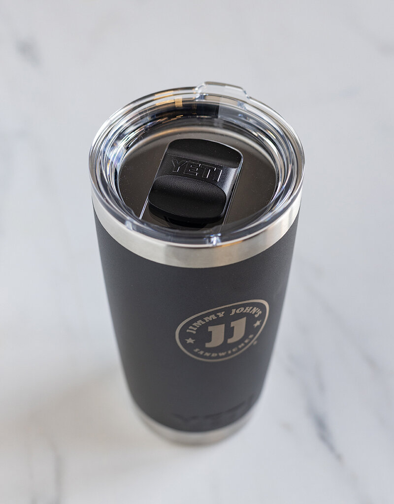 Jimmy John’s YETI Rambler® Black 20 oz Tumbler
