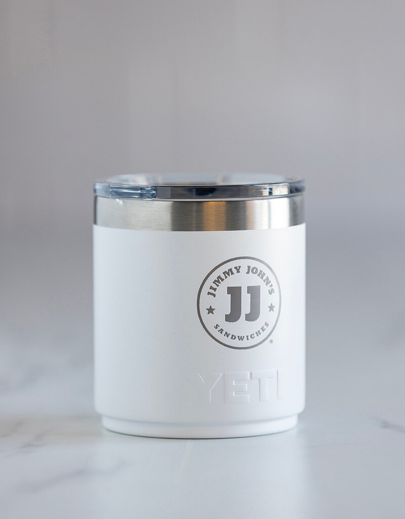 YETI Jimmy John’s YETI Rambler® White 10 oz Lowball