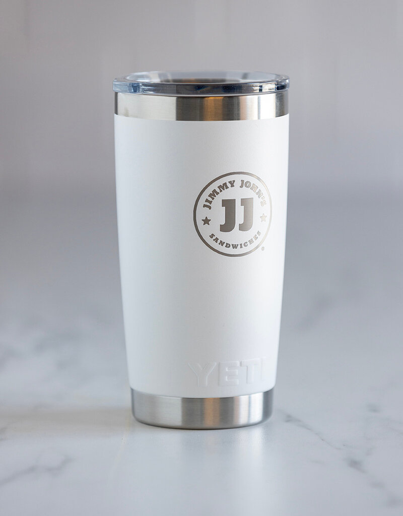 YETI Jimmy John’s YETI Rambler® White 20 oz Tumbler