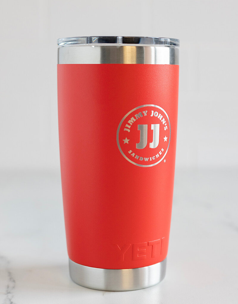 Jimmy John's YETI 20 oz Red Rambler® - Jimmy Clothing Store