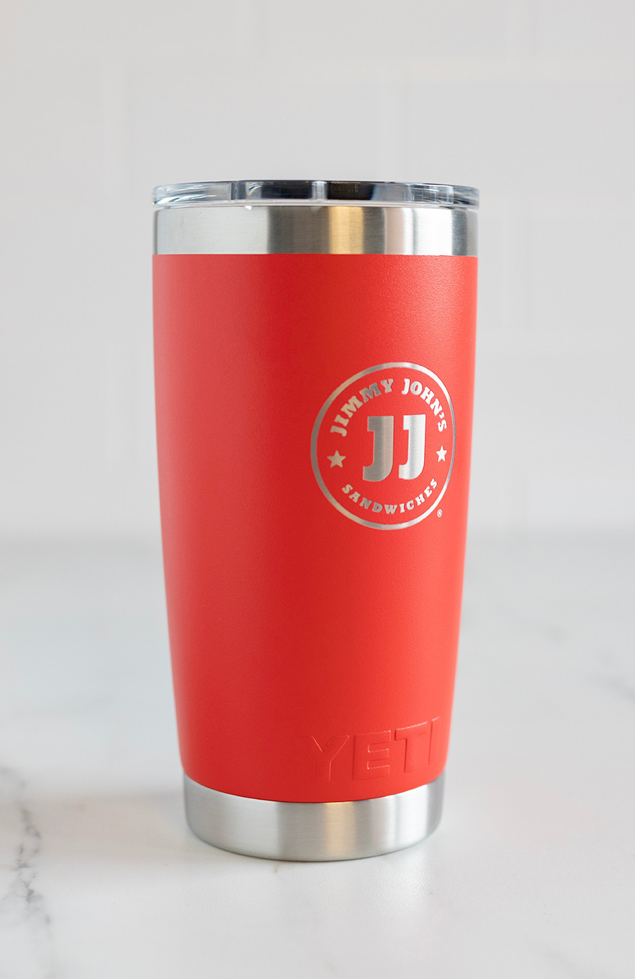 Jimmy John's YETI 20 oz Red Rambler® - Jimmy Clothing Store