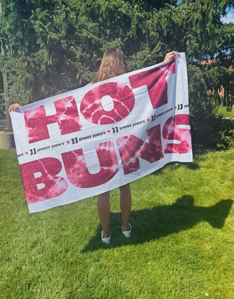 HOT BUNS BEACH TOWEL