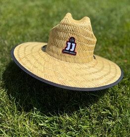 "Stay Toasted" Straw Beach Hat