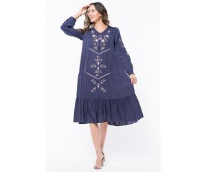 orange creek embroidered dress