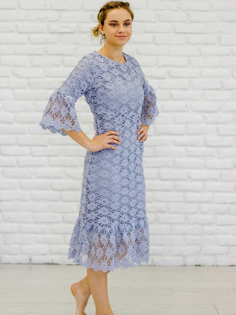 orange creek lace dress