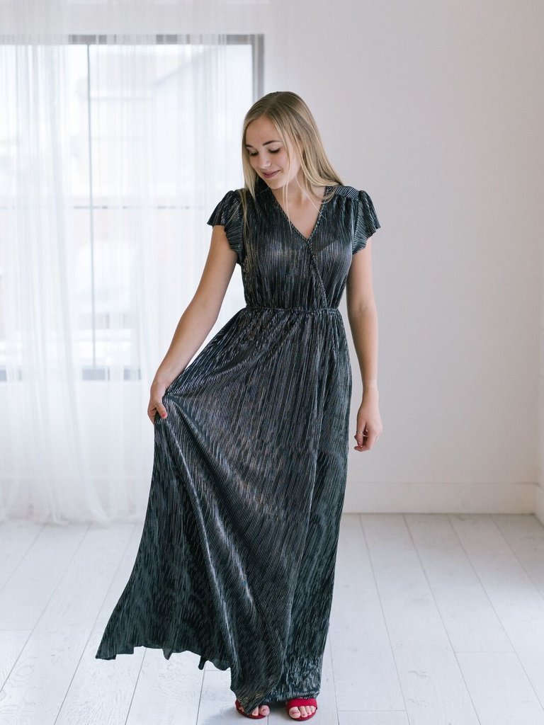 wrap maxi dress formal