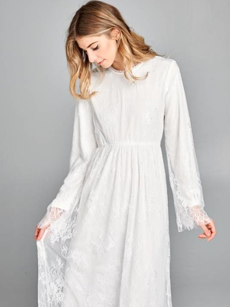 lace temple dress
