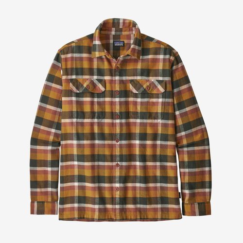 Patagonia Men's Long Sleeve Fjord Flannel Shirt Patagonia Men's Long Sleeve Fjord Flannel Shirt