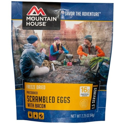 MOUNTAIN HOUSE Scrambled Eggs with Bacon MOUNTAIN HOUSE Scrambled Eggs with Bacon
