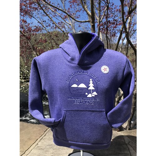 NOC Kids Nantahala River Hooded Pullover Sweatshirt NOC Kids Nantahala River Hooded Pullover Sweatshirt
