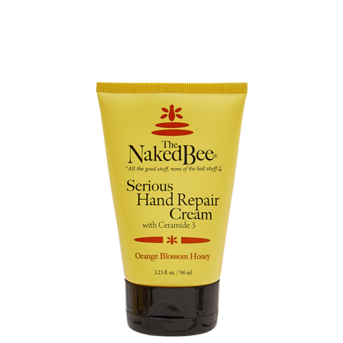 Naked Bee Serious Hand Repair Cream Orange Blossom 3.25 oz Naked Bee Serious Hand Repair Cream Orange Blossom 3.25 oz