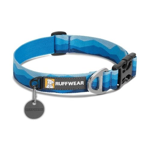 Ruffwear Blue Mountains Hoopie Dog Collar Ruffwear Blue Mountains Hoopie Dog Collar