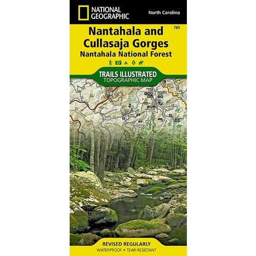 National Geographic Maps 785 :: Nantahala and Cullasaja Gorges Map [Nantahala National Forest]