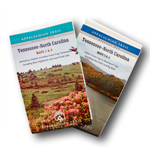 MOUNTAINEERS BOOKS Tennessee/North Carolina AT Map Set MOUNTAINEERS BOOKS Tennessee/North Carolina AT Map Set