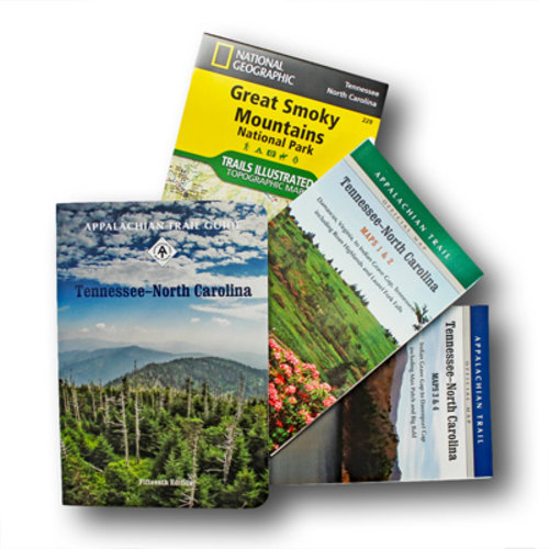 MOUNTAINEERS BOOKS Tennessee/North Carolina Guidebook & Map Set MOUNTAINEERS BOOKS Tennessee/North Carolina Guidebook & Map Set
