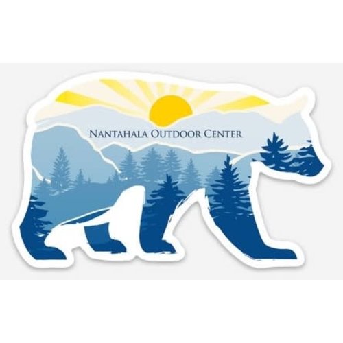 NOC Nanta Sunset Bear sticker NOC Nanta Sunset Bear sticker