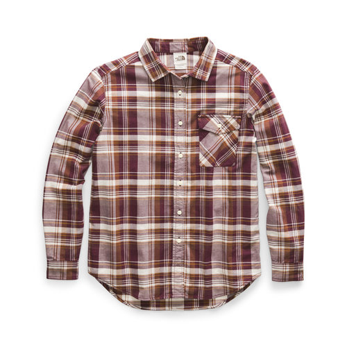 North Face Women's Long Sleeve Boyfriend Shirt North Face Women's Long Sleeve Boyfriend Shirt