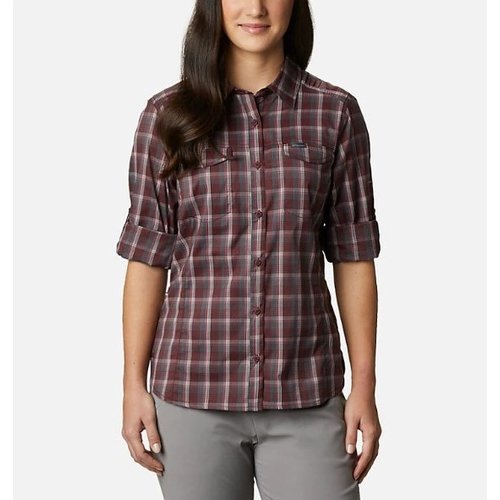 Columbia Women's Silver Ridge Lite Plaid LS Shirt Columbia Women's Silver Ridge Lite Plaid LS Shirt