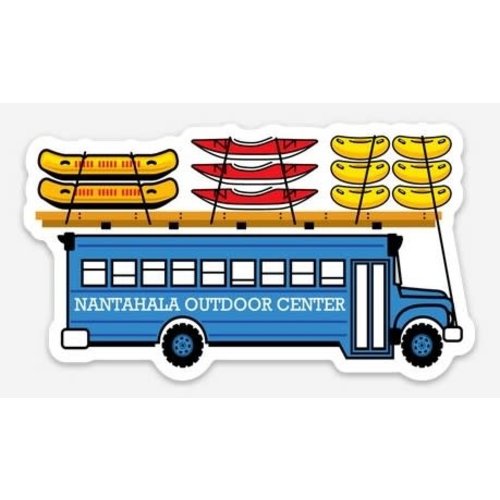 NOC Blue Bus sticker NOC Blue Bus sticker