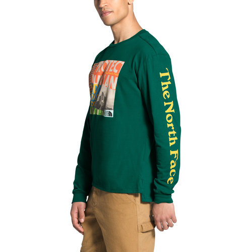 North Face Men's Long Sleeve Rogue Graphic Tee North Face Men's Long Sleeve Rogue Graphic Tee