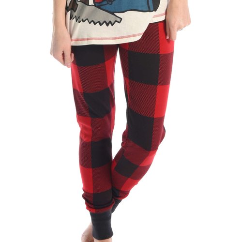 Women's Red Plaid Legging Women's Red Plaid Legging