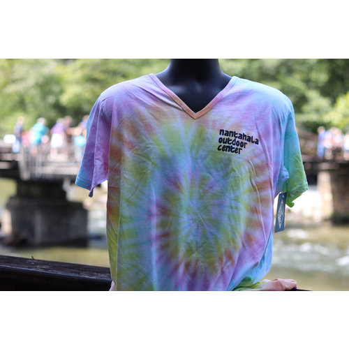 NOC NOC Womens Tie Dye V-Neck Coverup NOC NOC Womens Tie Dye V-Neck Coverup