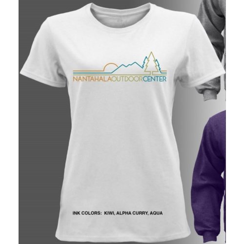 NOC Women's Nantahala Line Logo Tee NOC Women's Nantahala Line Logo Tee