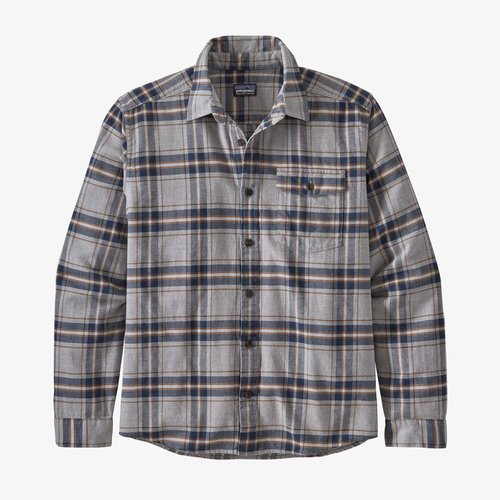 Patagonia Men's Long-Sleeved Lightweight Fjord Flannel Shirt Patagonia Men's Long-Sleeved Lightweight Fjord Flannel Shirt