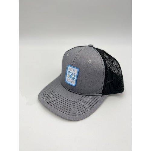 NOC 50th Logo Patch Trucker Hat NOC 50th Logo Patch Trucker Hat