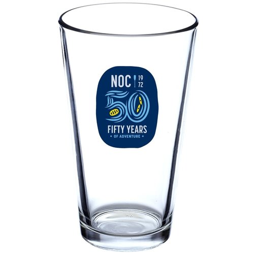 NOC NOC 50th Pint Glass 16oz