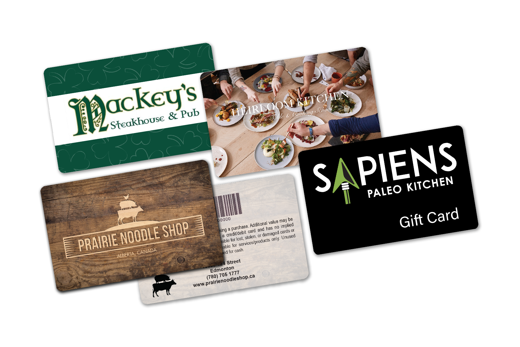 Lightspeed Restaurant Gift Cards with Glossy Finish Lightspeed Gift