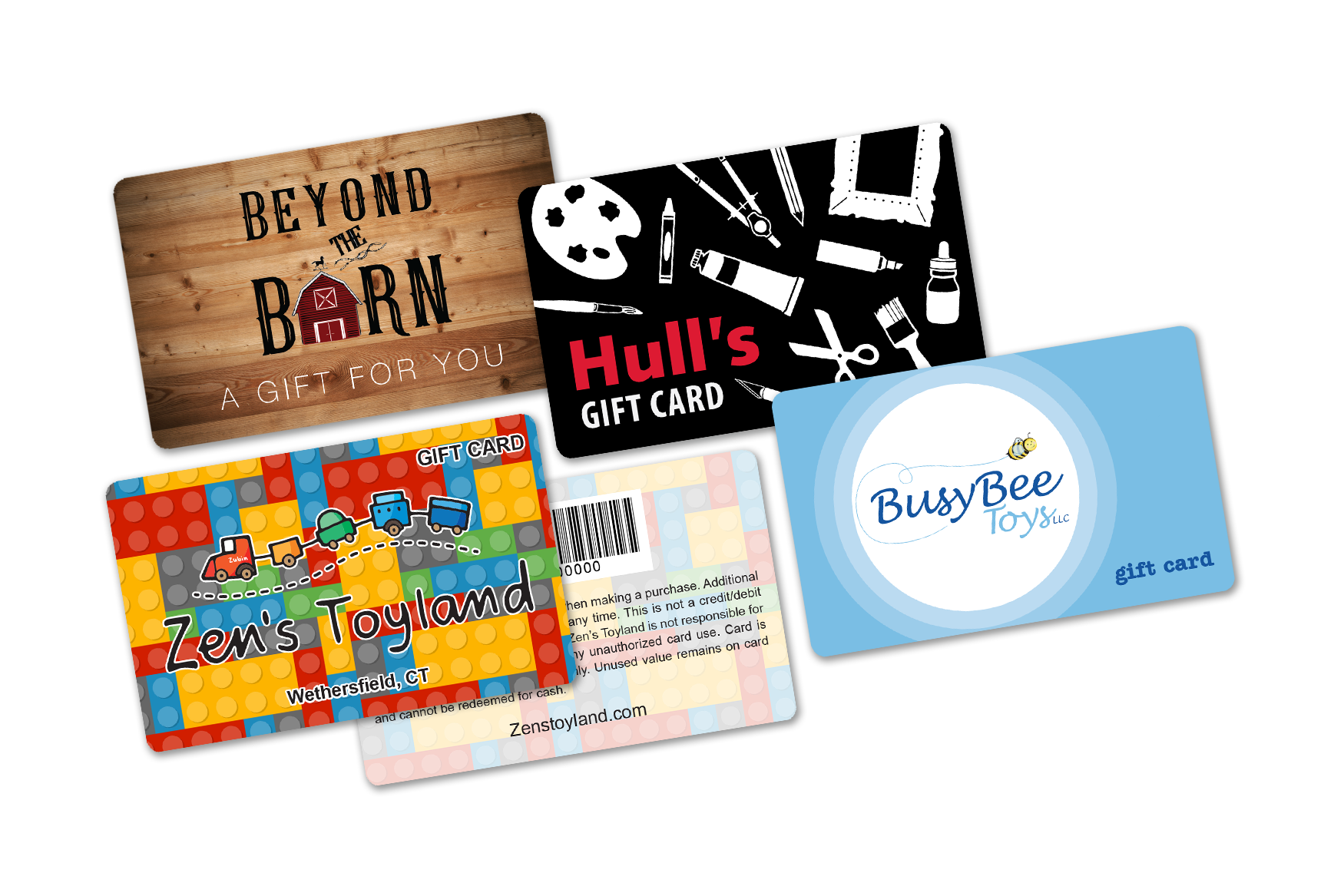 Lightspeed Onsite Gift Cards with Glossy Finish Lightspeed Gift Card Store